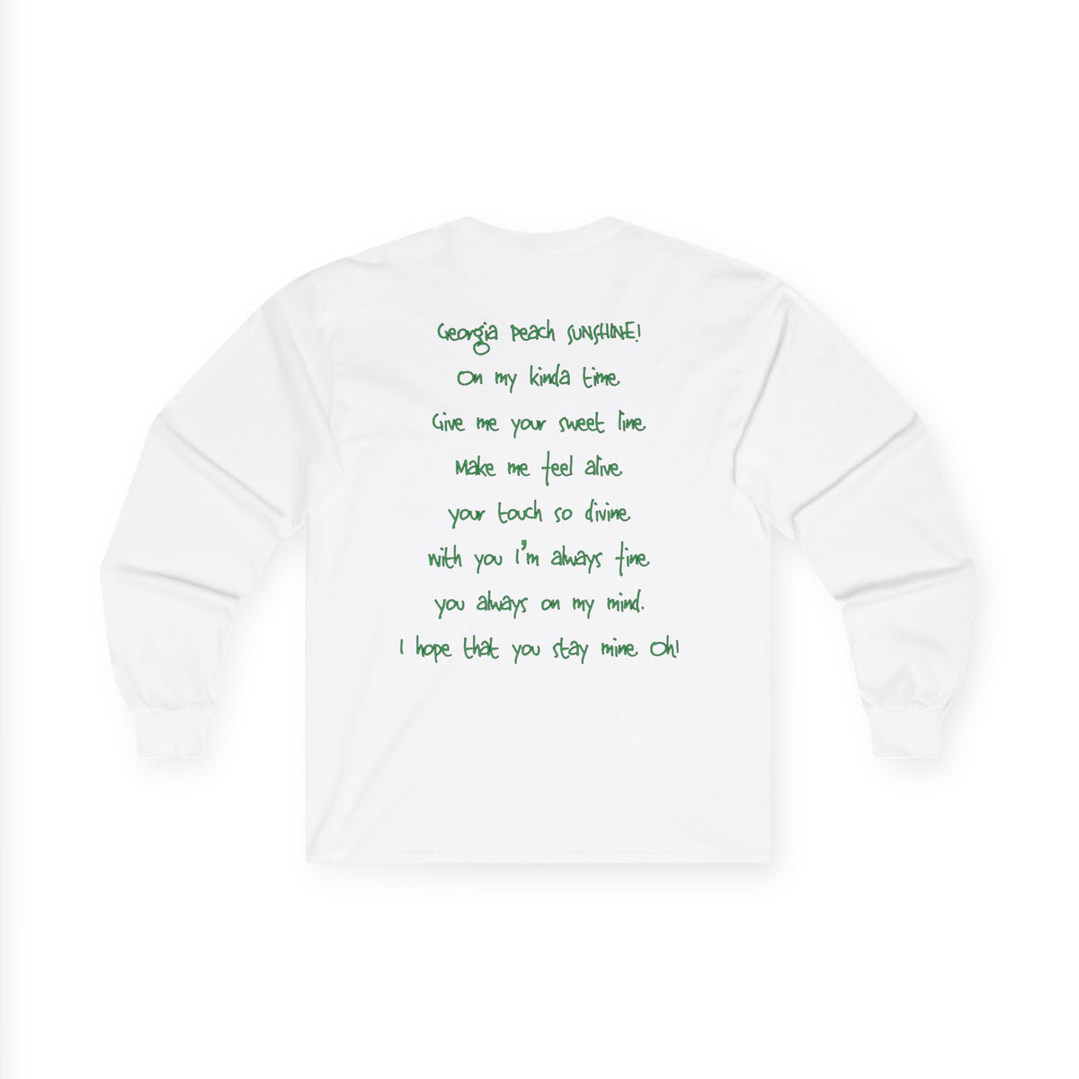 Georgia Peach SUNSHINE Long Sleeve T-Shirt