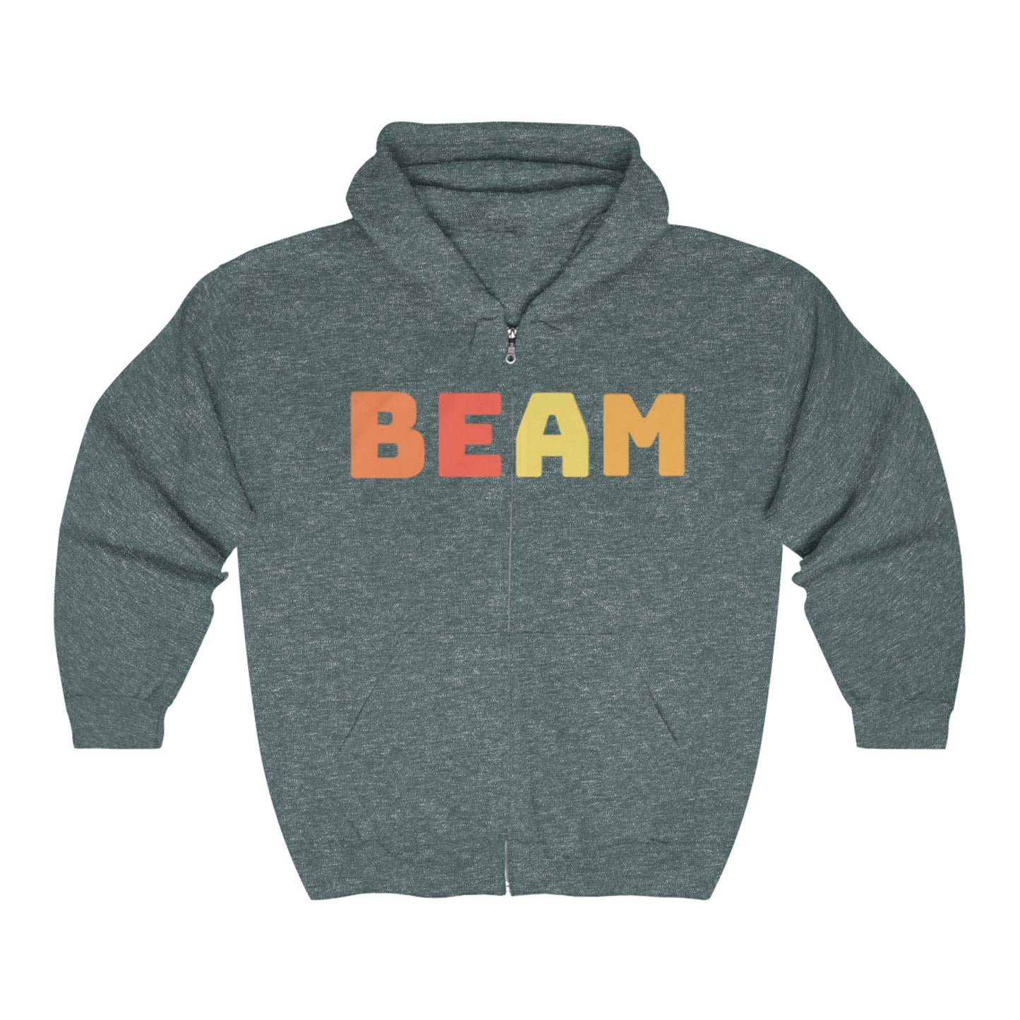 Retro BEAM Unisex Full Zip Hoodie