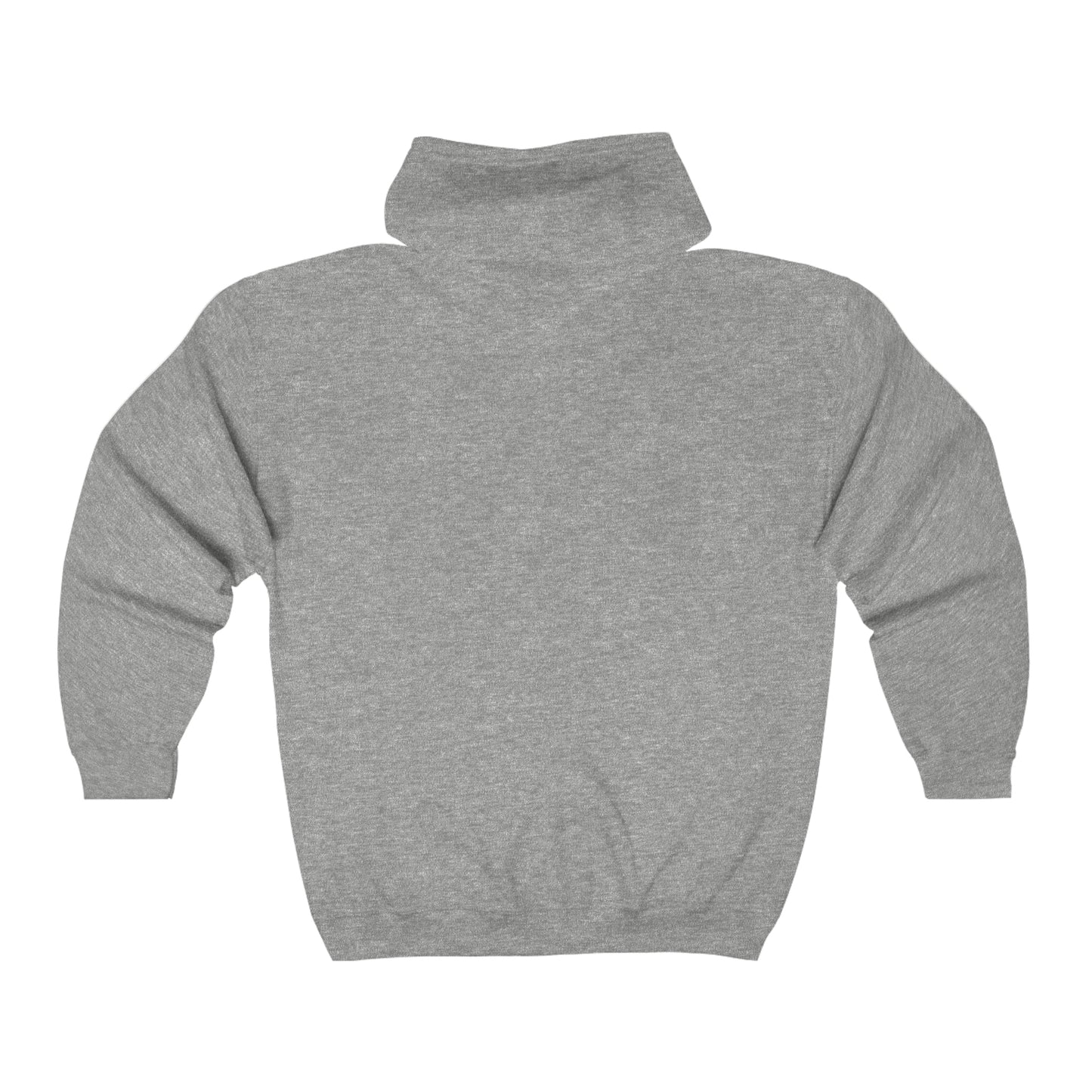 Sunny Days Unisex Full Zip Hoodie - Black/White Logo