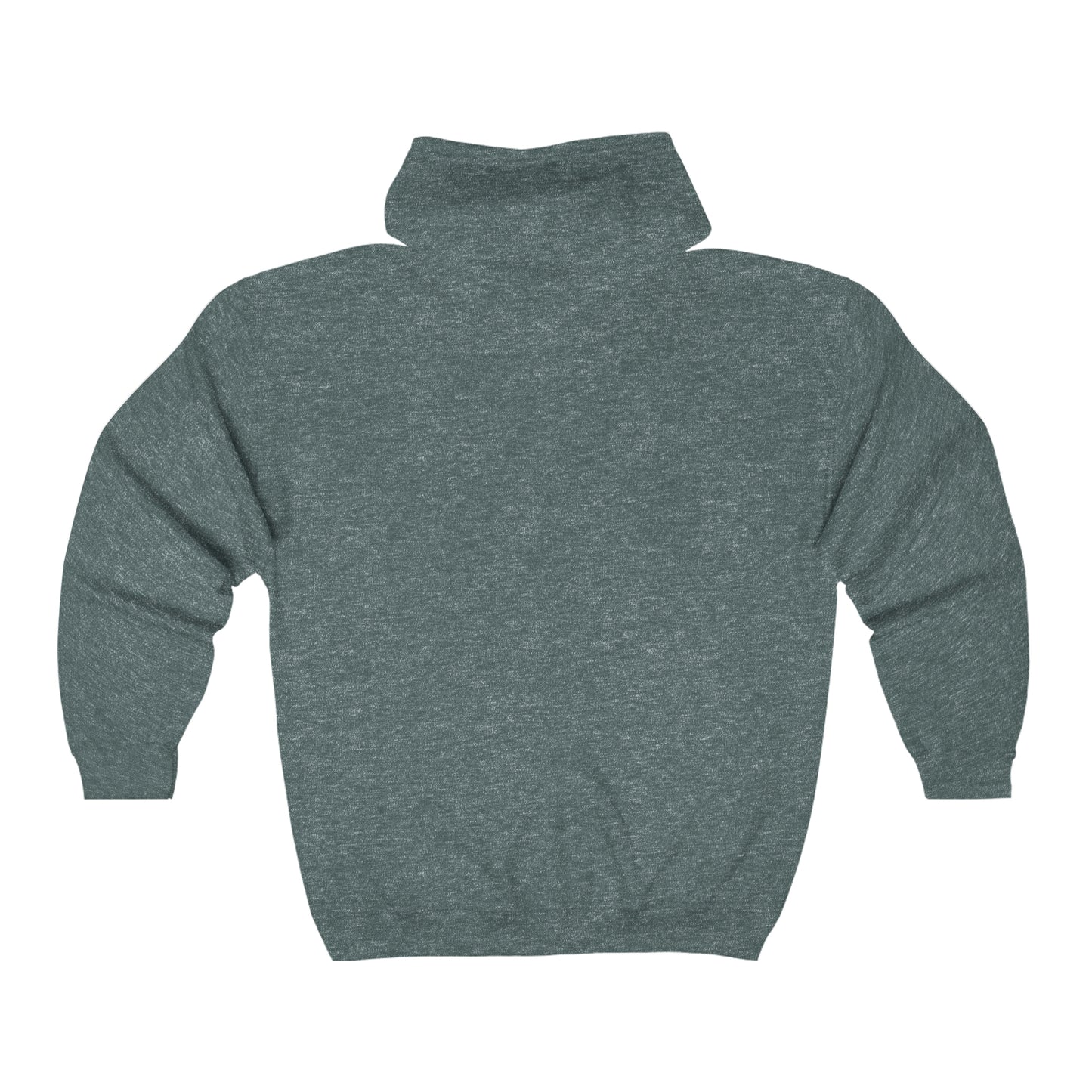 Sunny Days Unisex Full Zip Hoodie - Black/White Logo