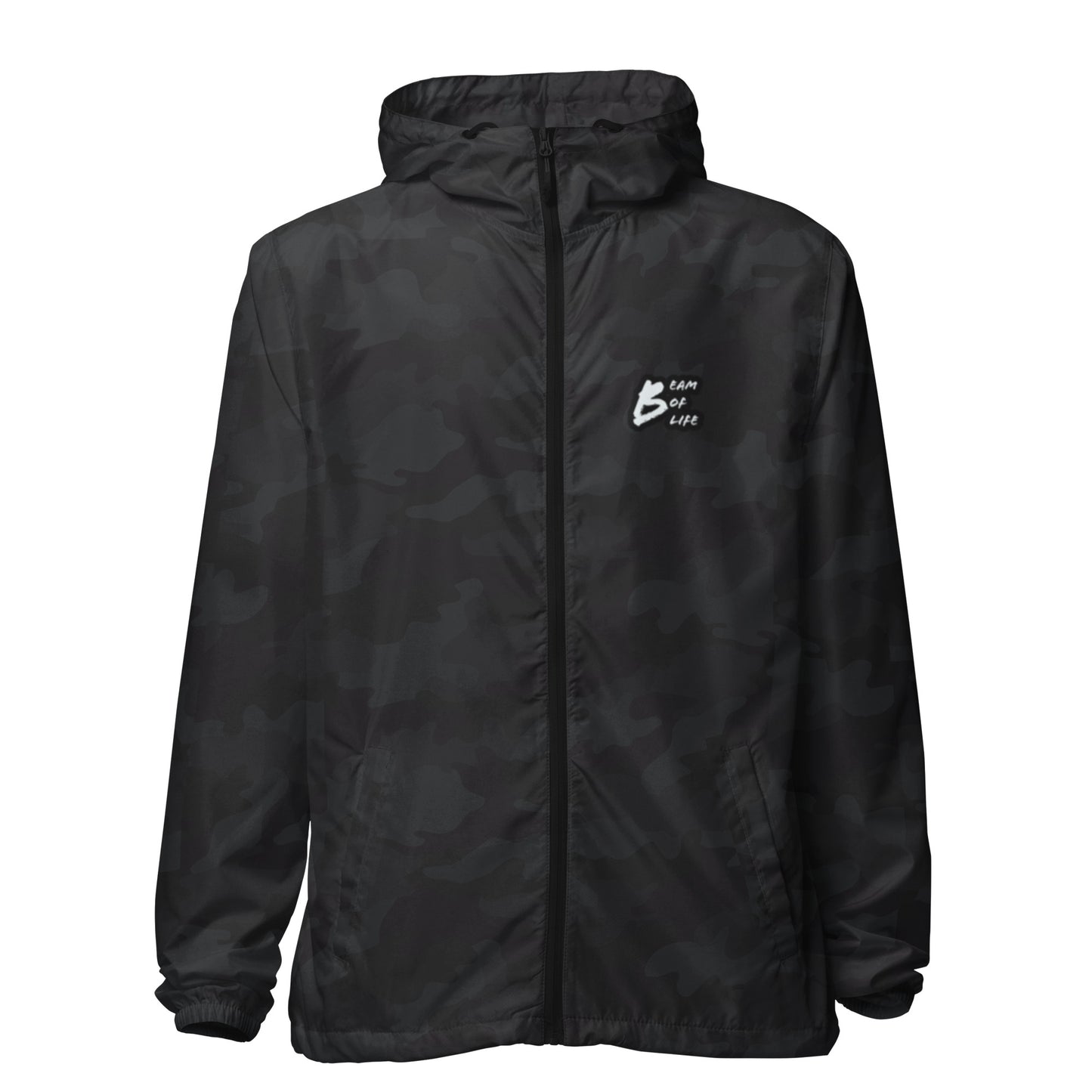 Feel the Breeze Unisex Zip Up Windbreaker