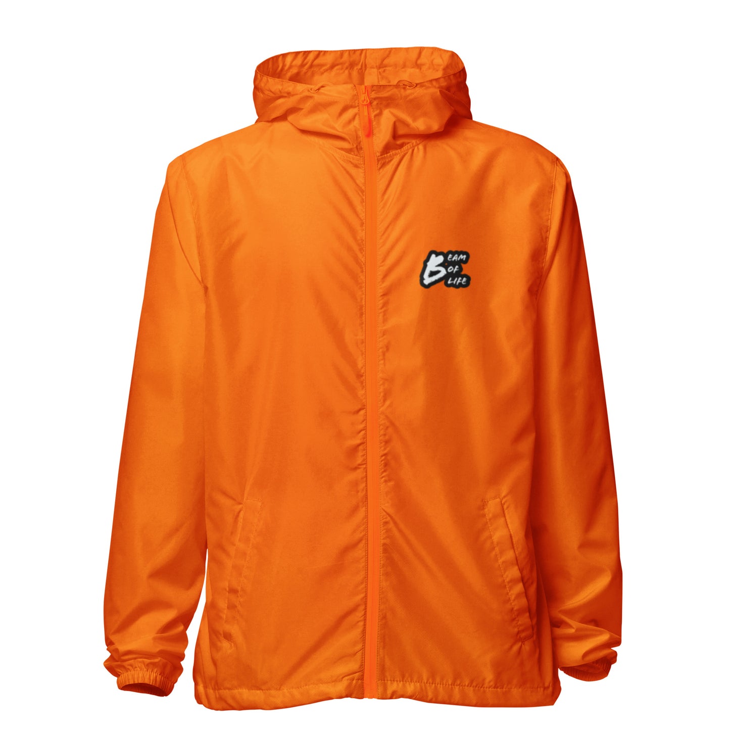 Feel the Breeze Unisex Zip Up Windbreaker