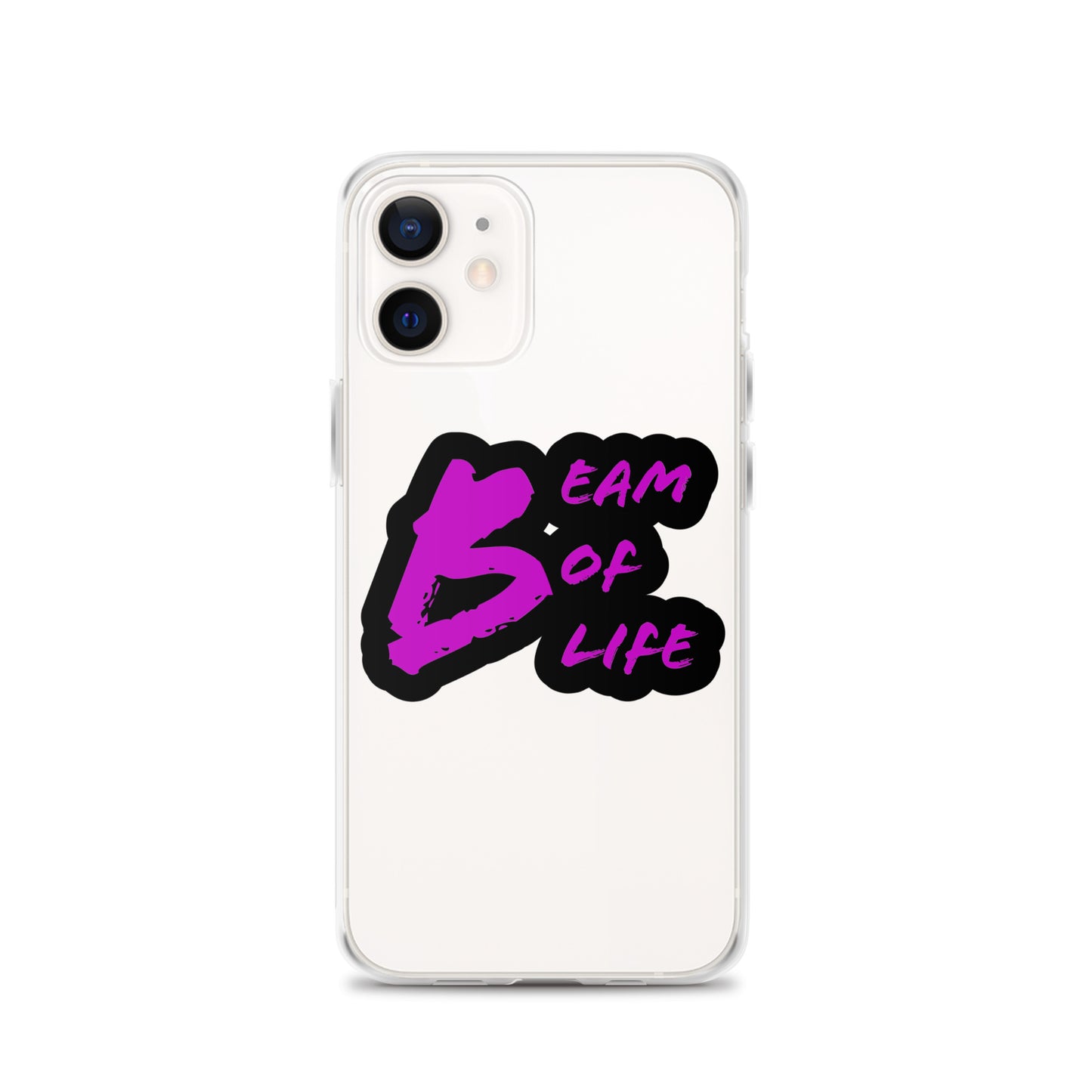 Beam of Life Clear iPhone Case