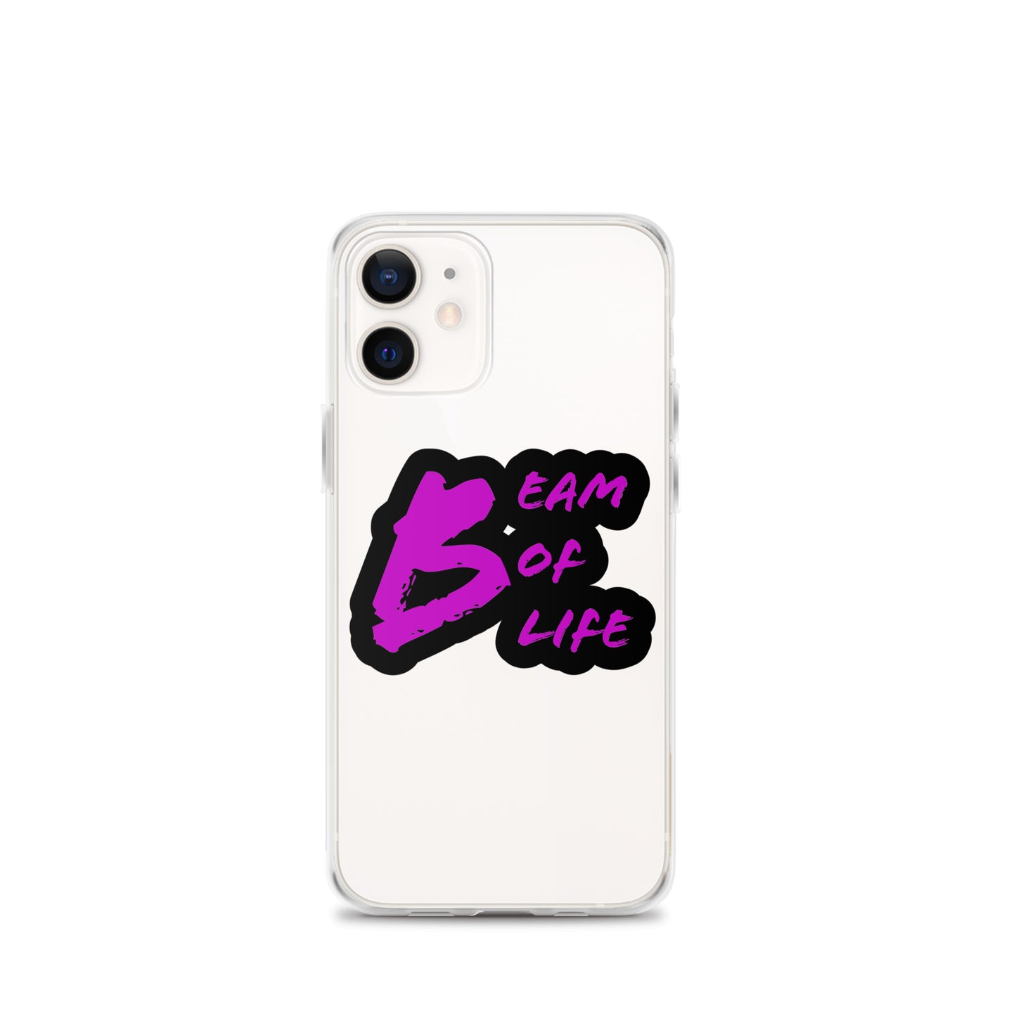 Beam of Life Clear iPhone Case