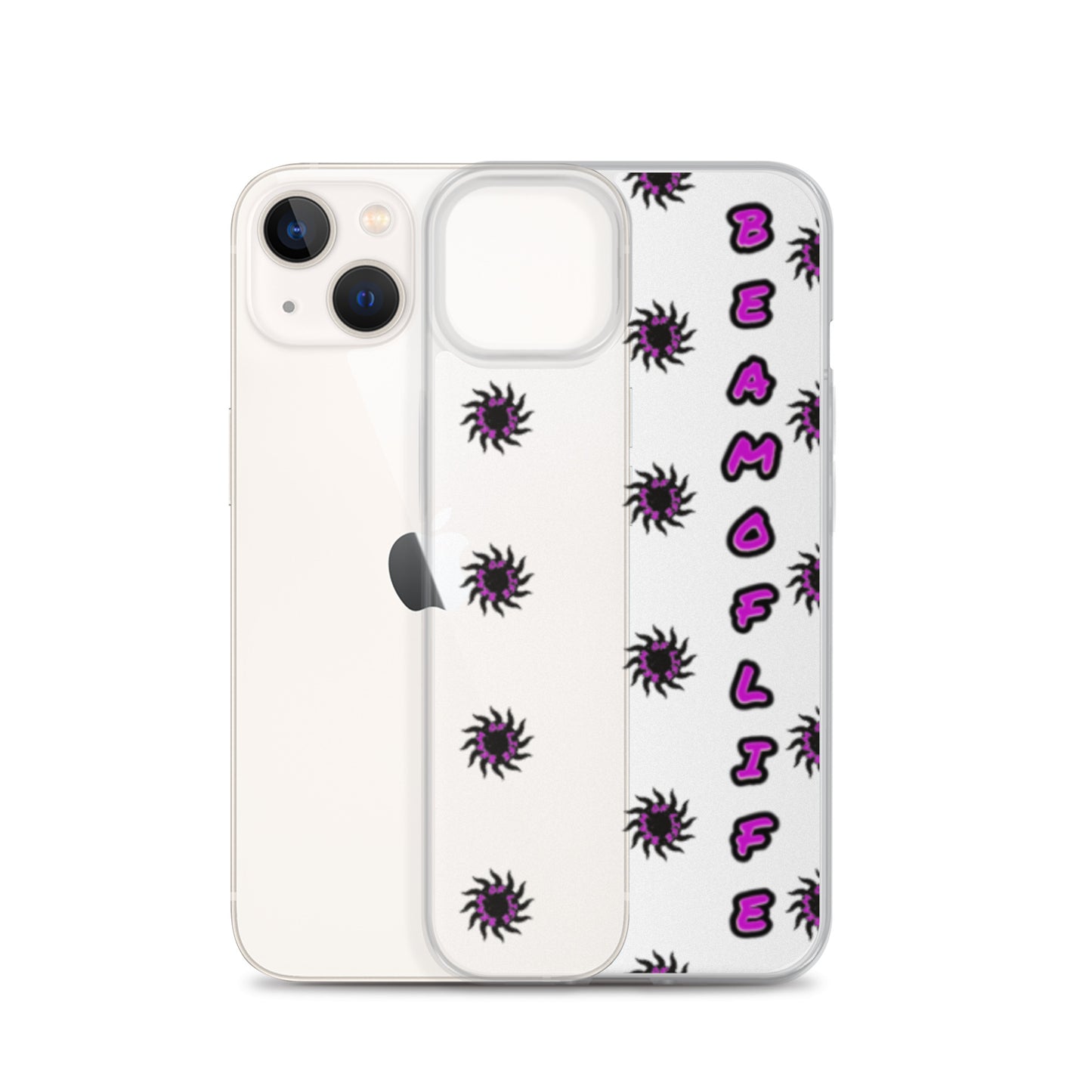 Sunny Days Clear iPhone Case