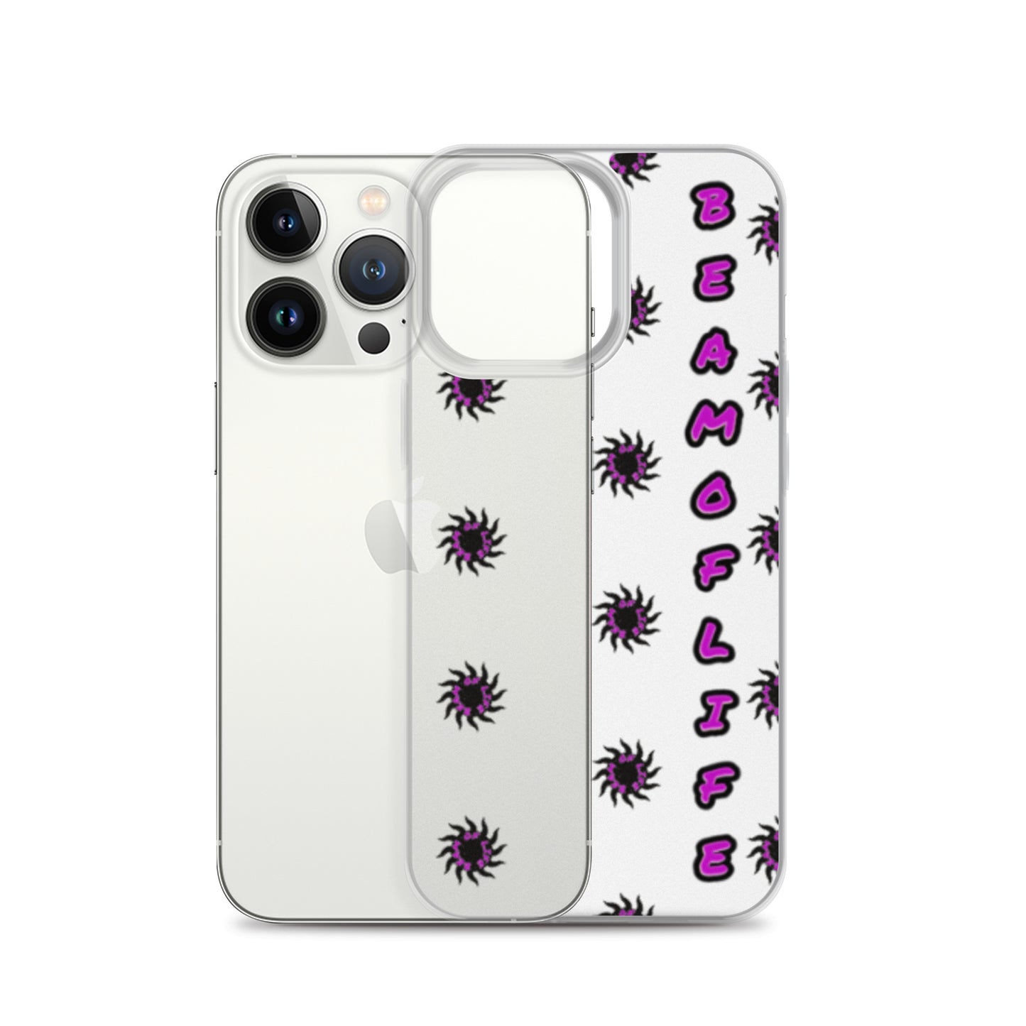 Sunny Days Clear iPhone Case