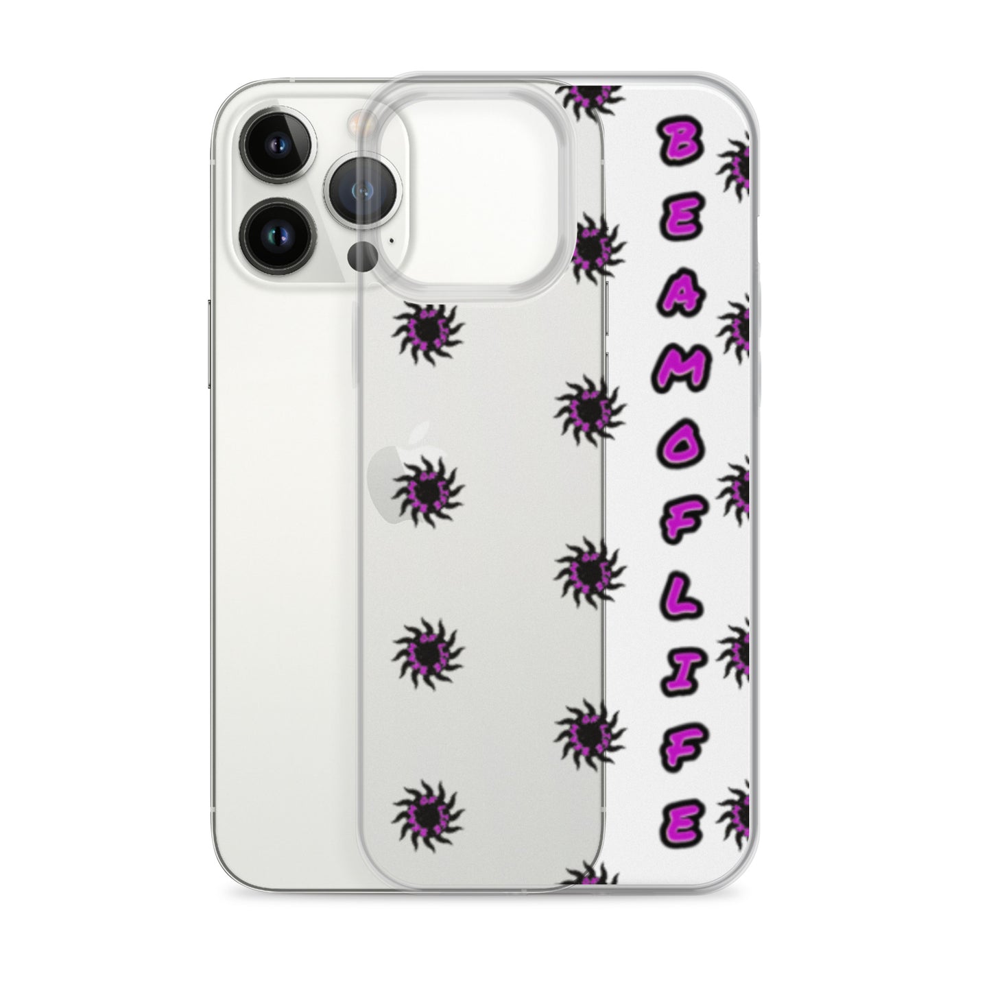 Sunny Days Clear iPhone Case