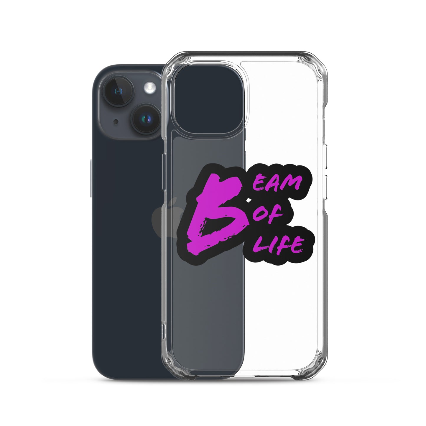 Beam of Life Clear iPhone Case