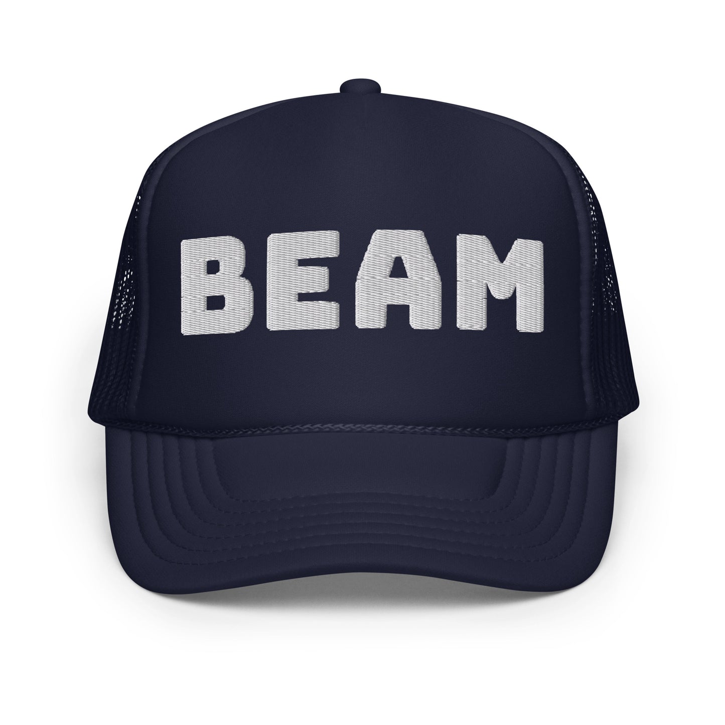 Whiteout BEAM Embroidered Trucker Hat