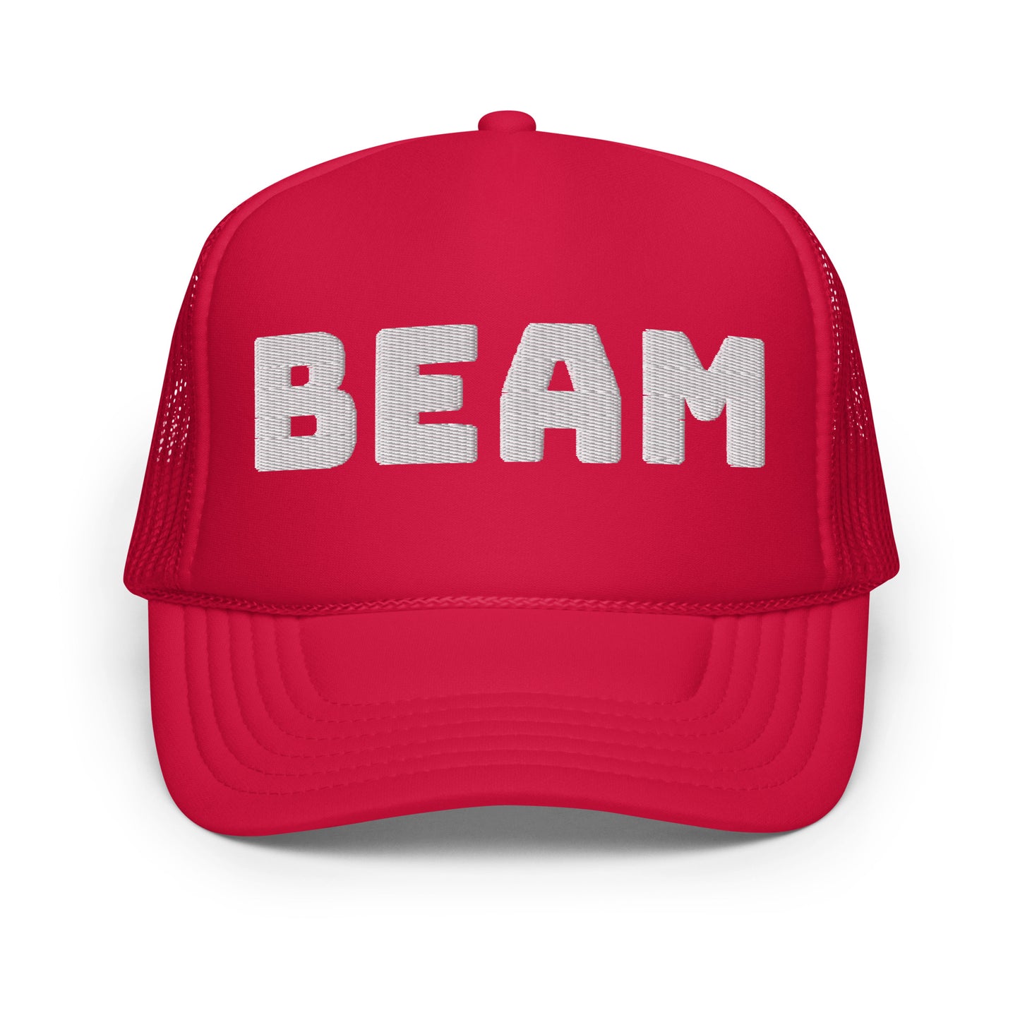 Whiteout BEAM Embroidered Trucker Hat