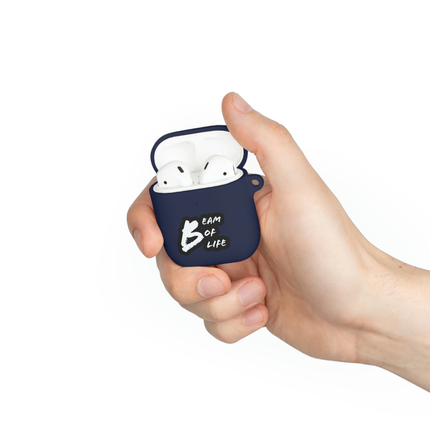 Beam of Life AirPods Case - Black/White Logo