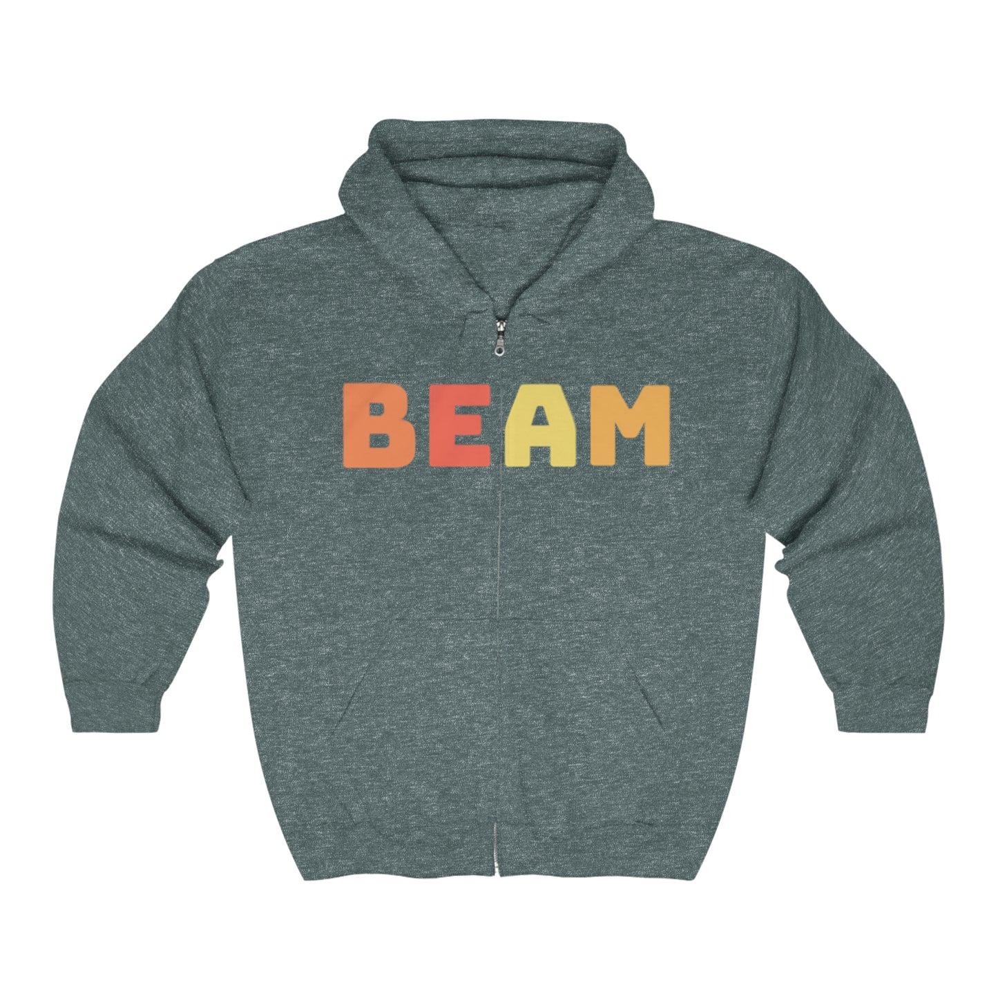 Retro BEAM Unisex Full Zip Hoodie