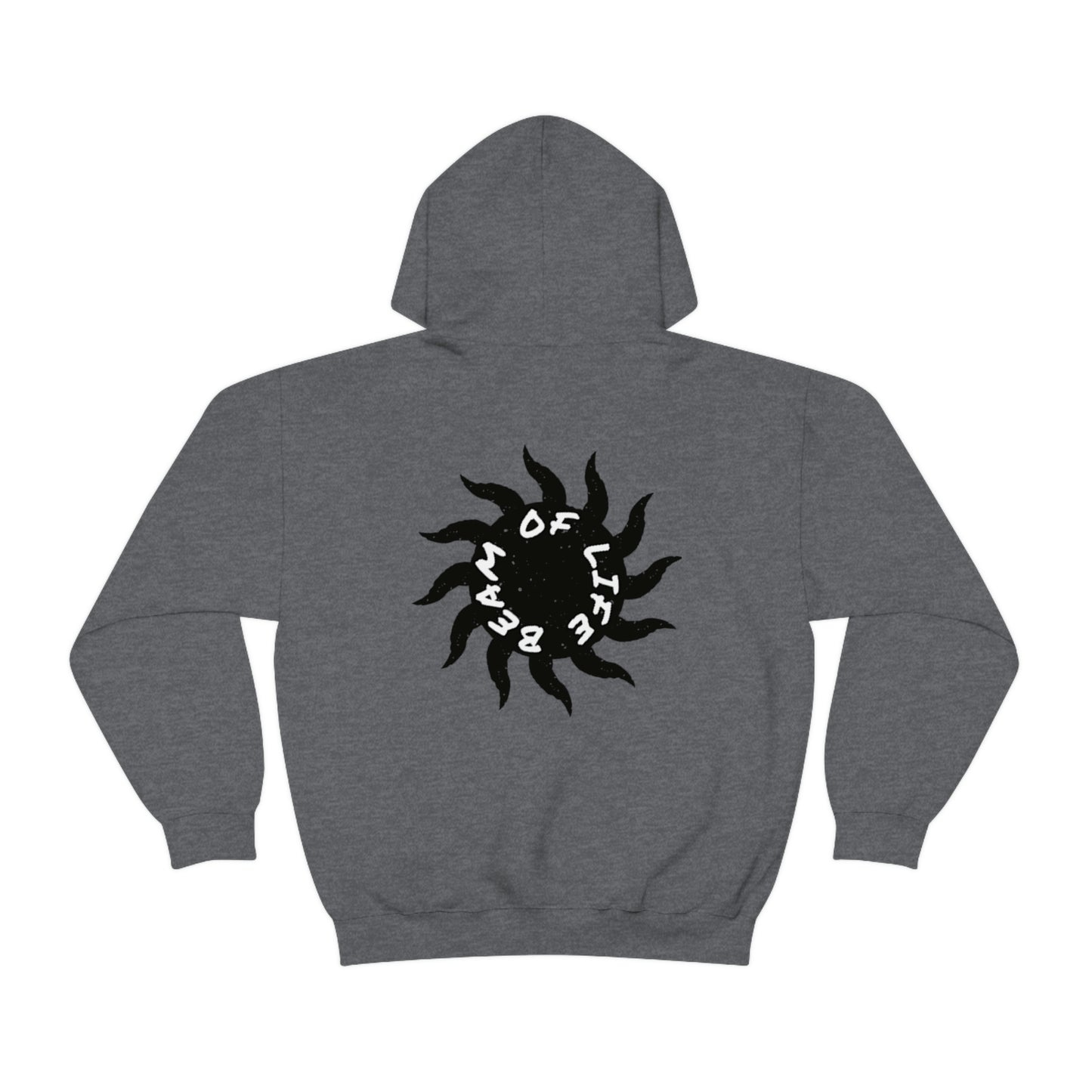 Sunny Simplified Unisex Hoodie - Black/White Logo