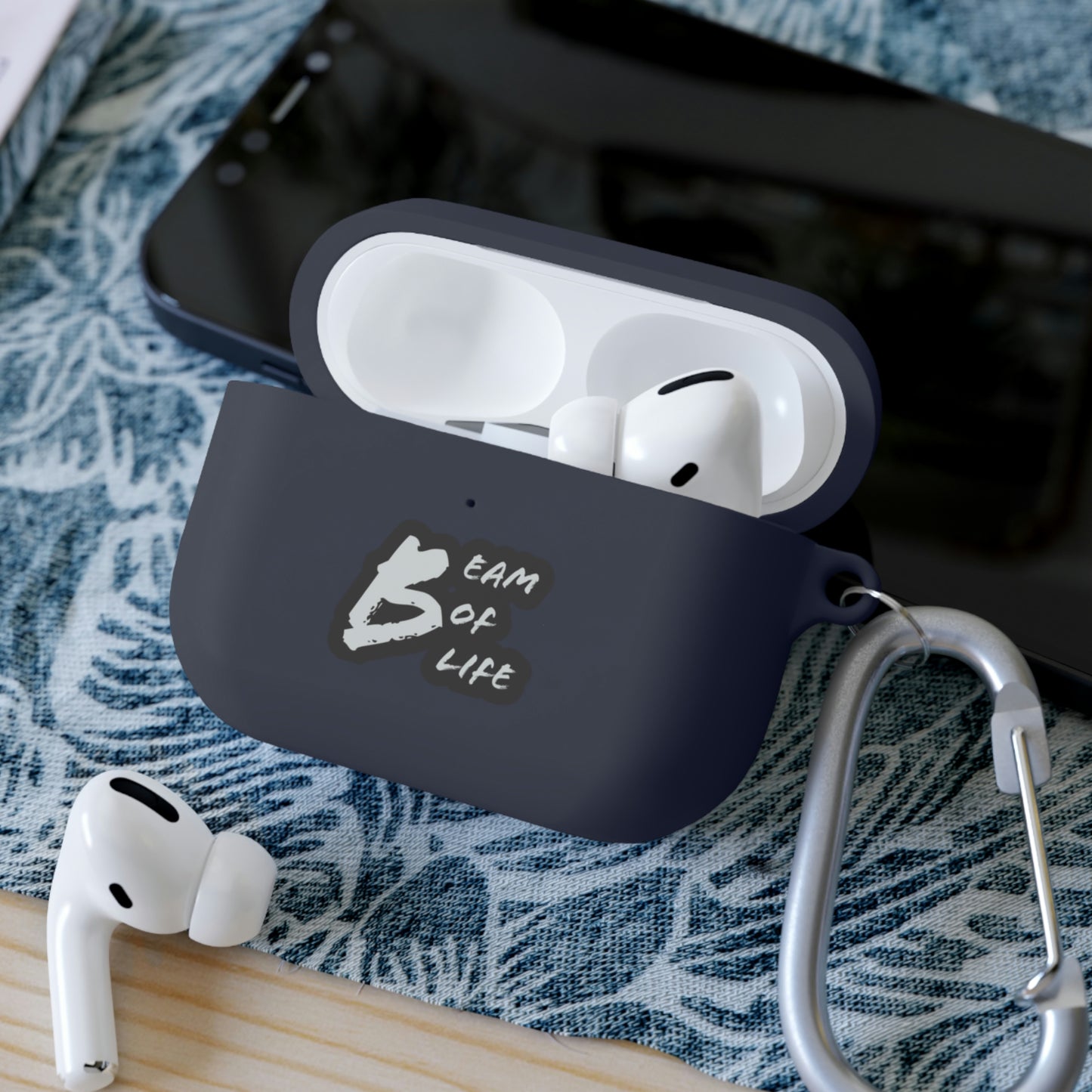 Beam of Life AirPods Pro Case - Black/White Logo