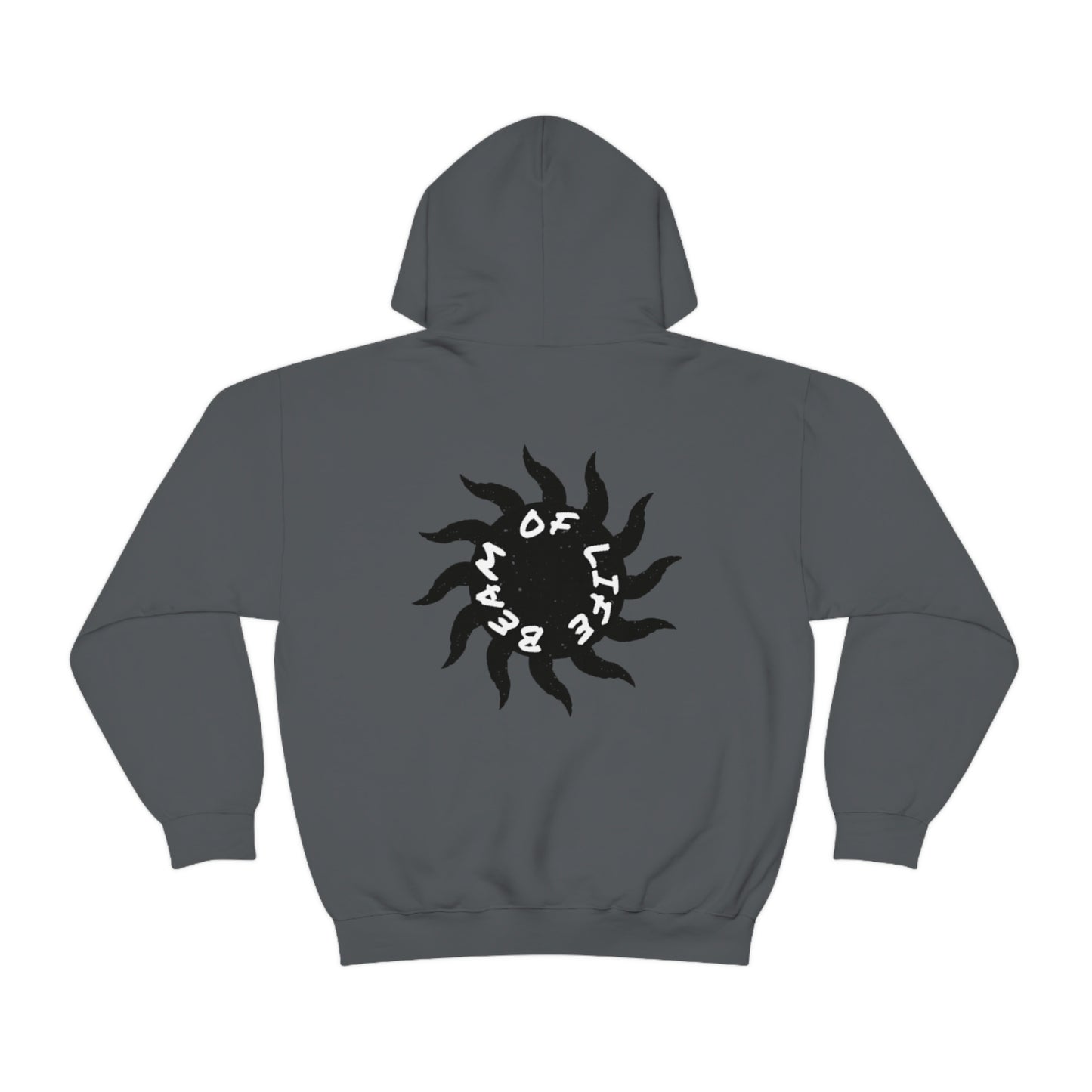 Sunny Simplified Unisex Hoodie - Black/White Logo