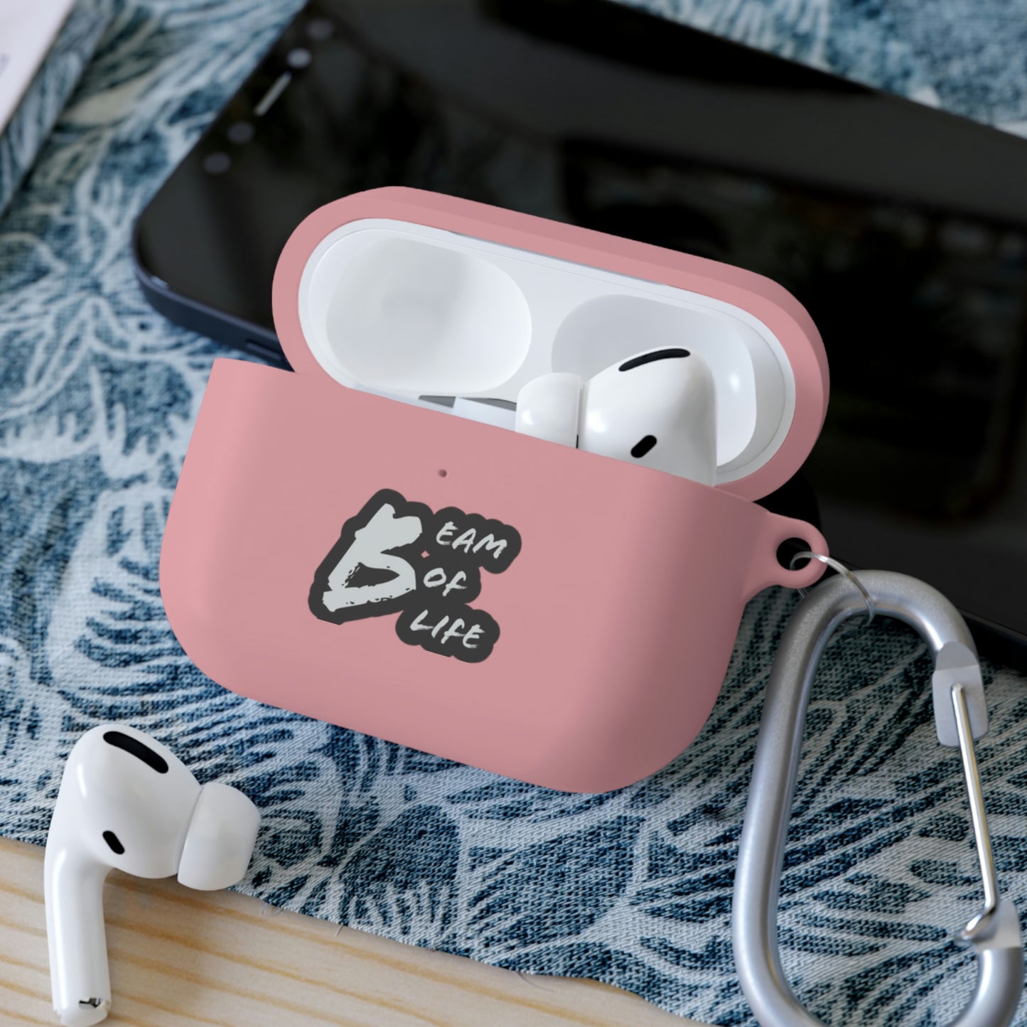 Beam of Life AirPods Pro Case - Black/White Logo