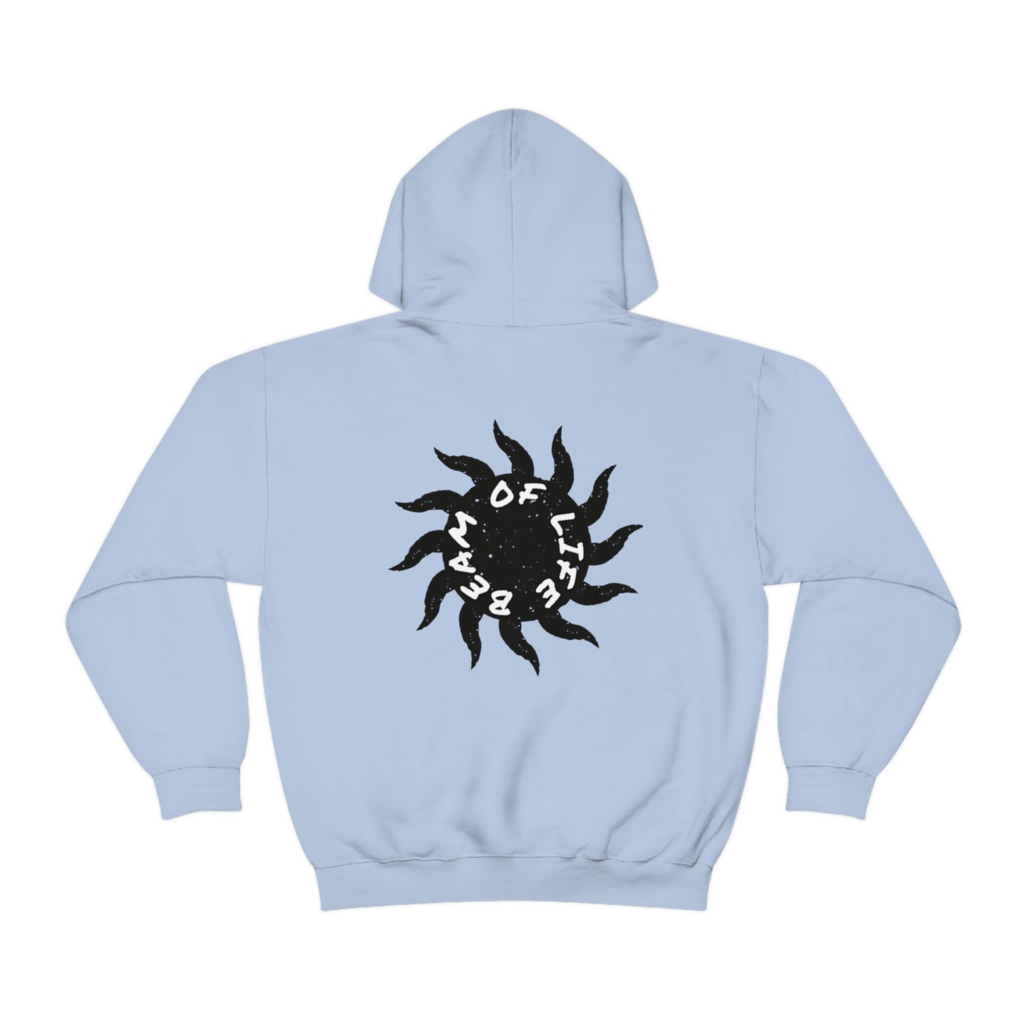 Sunny Simplified Unisex Hoodie - Black/White Logo