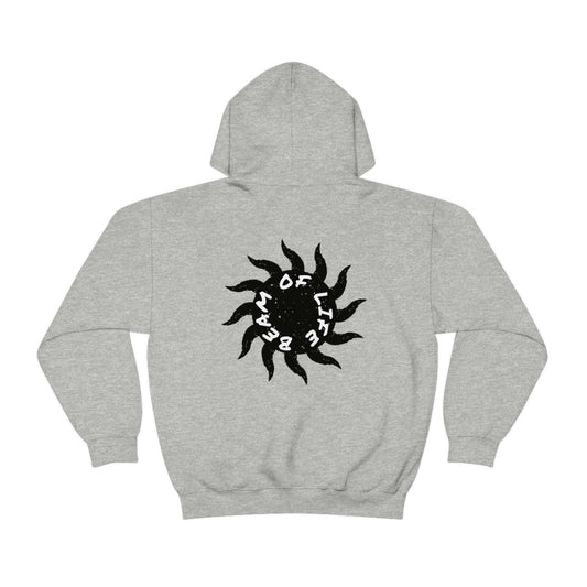 Sunny Simplified Unisex Hoodie - Black/White Logo