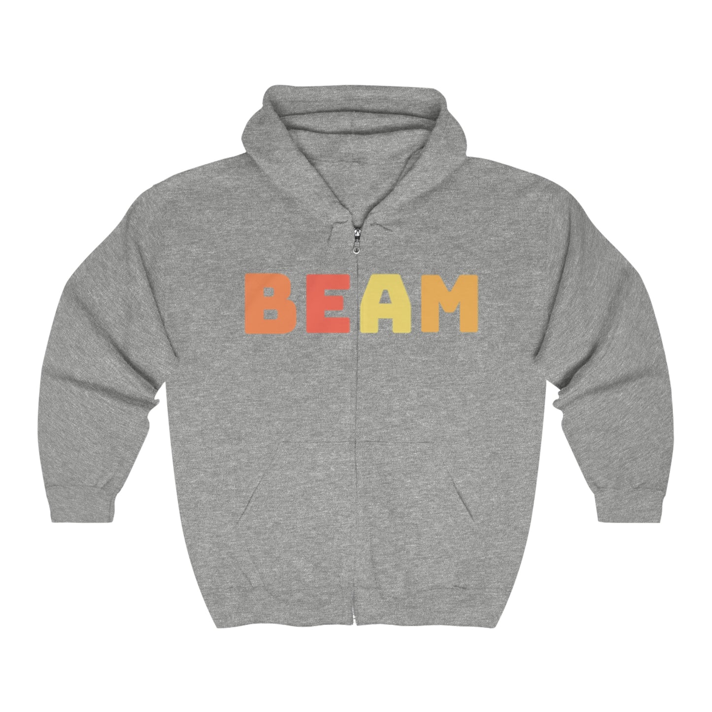 Retro BEAM Unisex Full Zip Hoodie