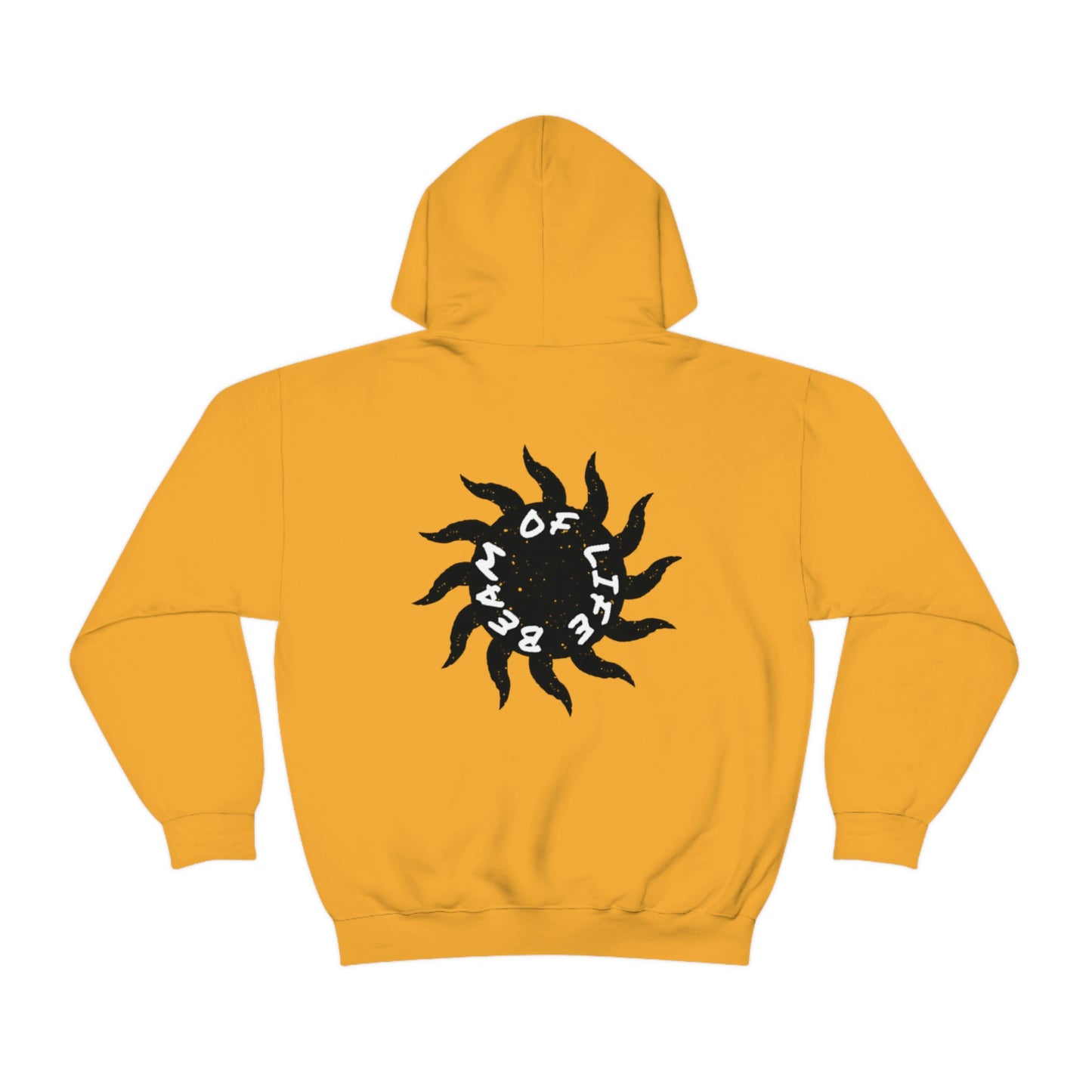 Sunny Simplified Unisex Hoodie - Black/White Logo