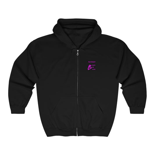 Beam of Life Unisex Full Zip Hoodie - Rozzay Edition