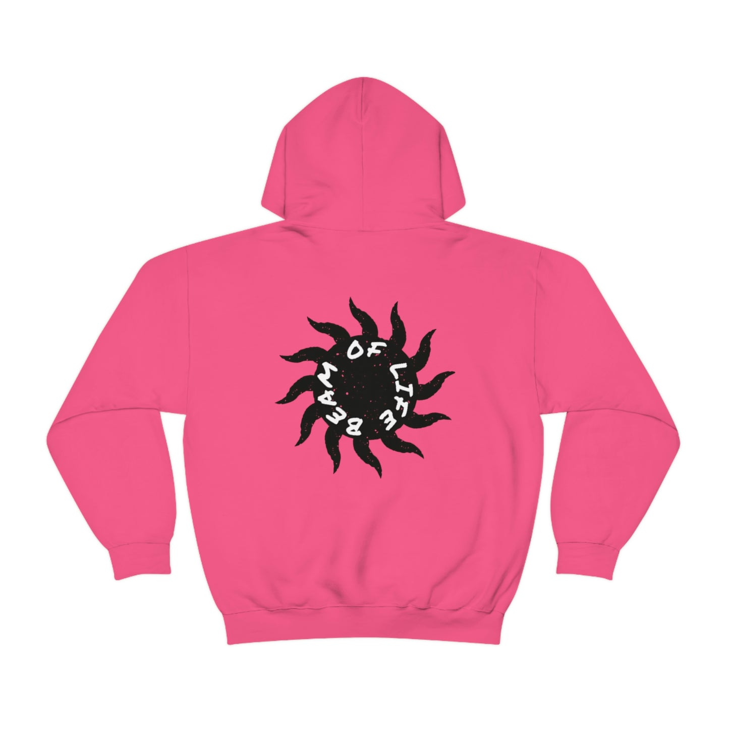 Sunny Simplified Unisex Hoodie - Black/White Logo