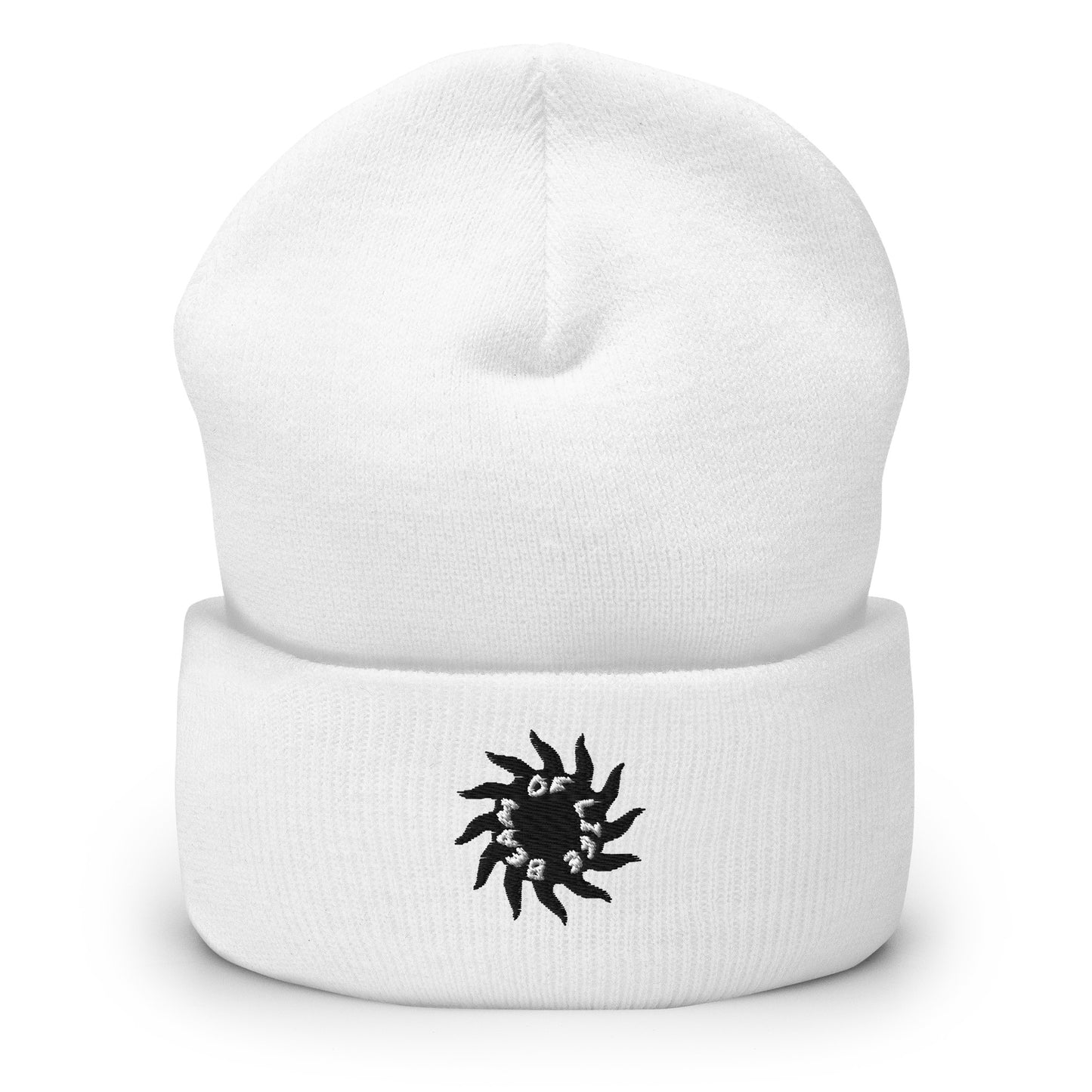 Sunny Days Beanie - Black/White Star Logo