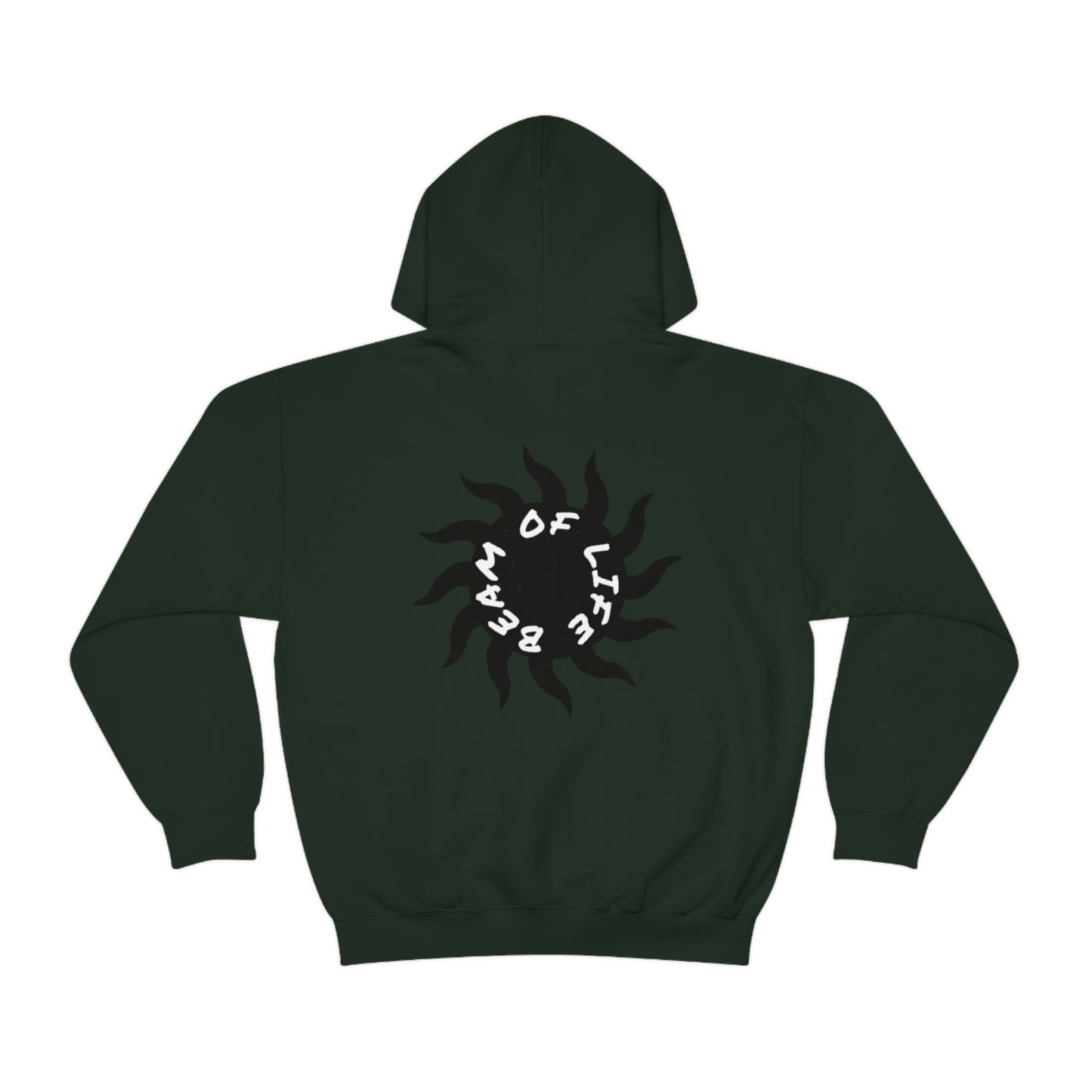 Sunny Simplified Unisex Hoodie - Black/White Logo