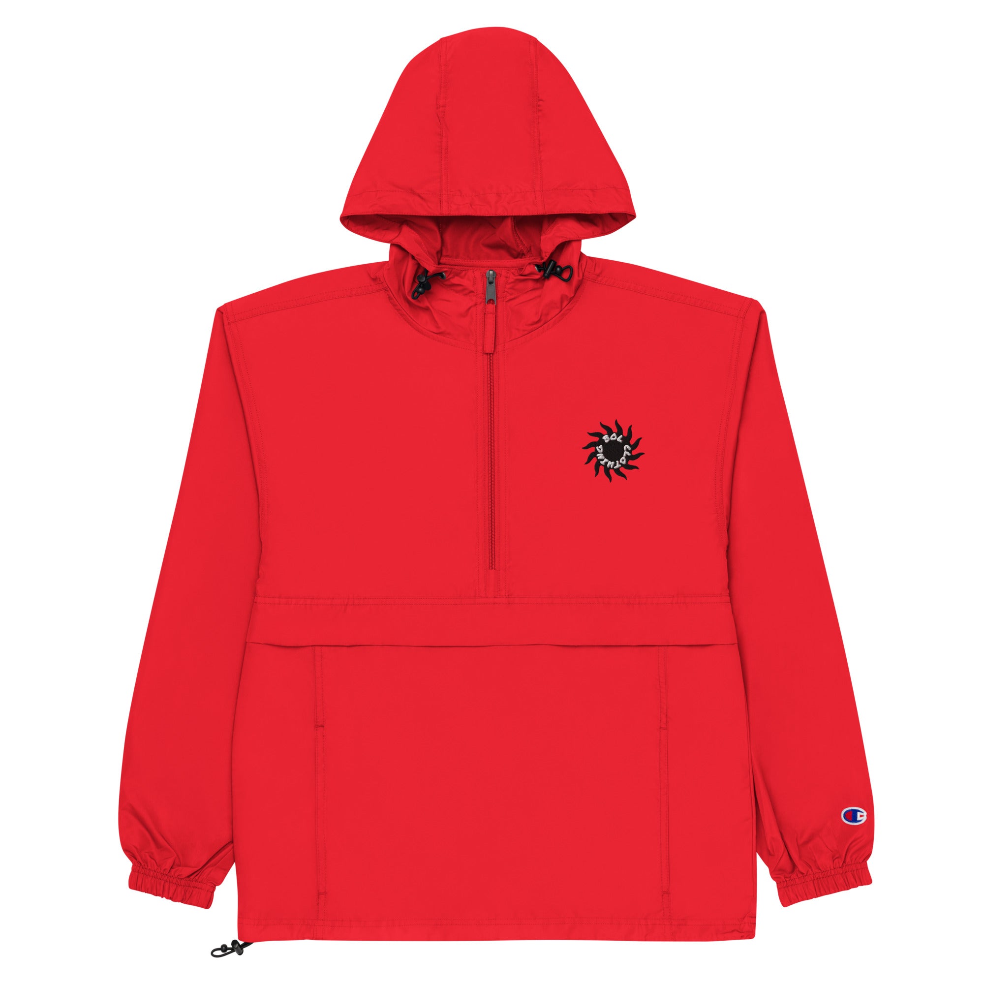 Champion x beams half best sale zip hoodie