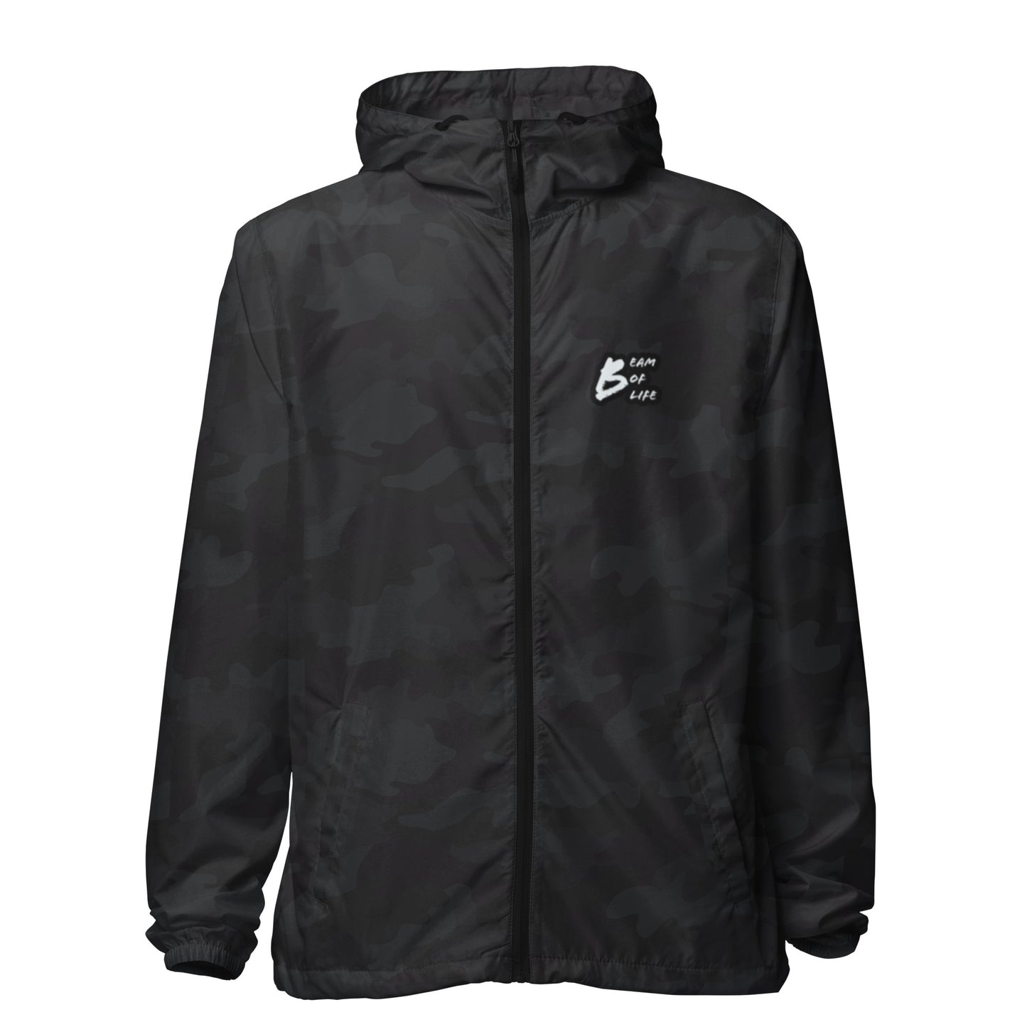 Feel the Breeze Unisex Zip Up Windbreaker