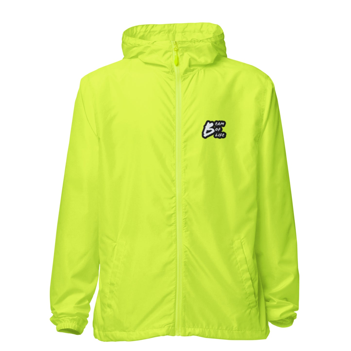 Feel the Breeze Unisex Zip Up Windbreaker